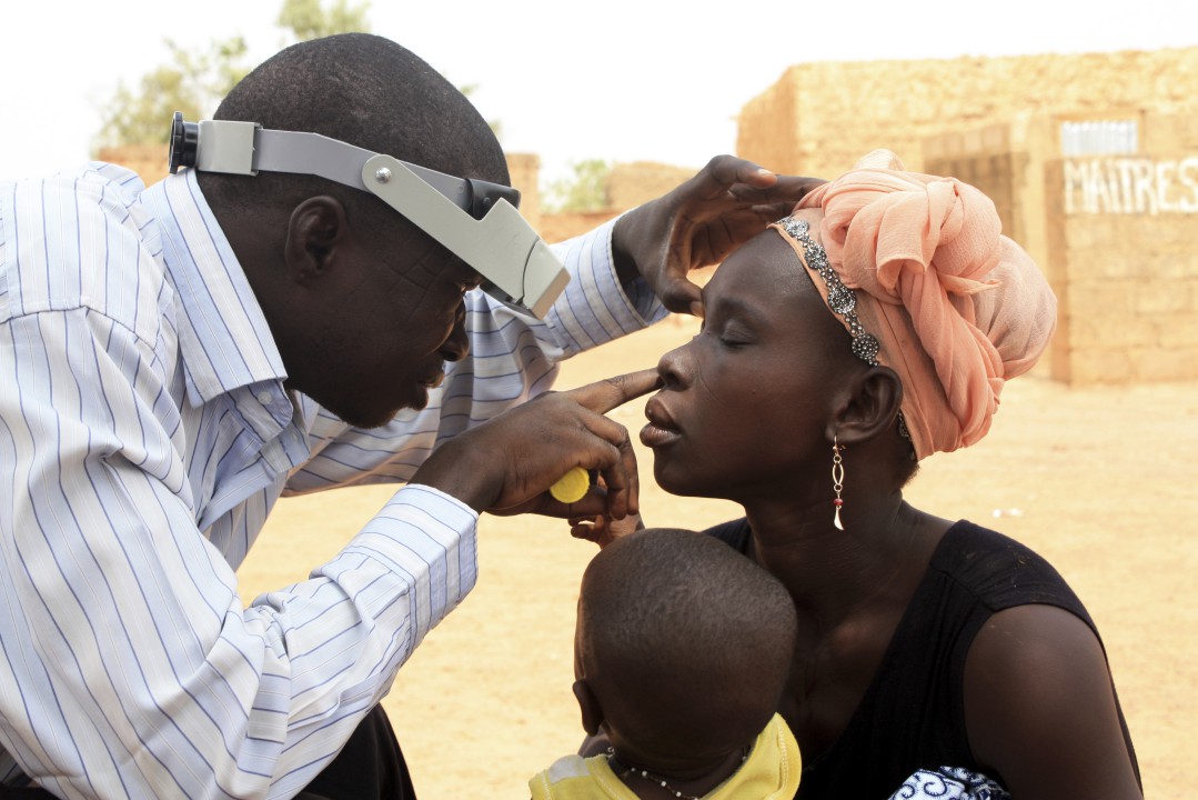 eye doctor in Africa